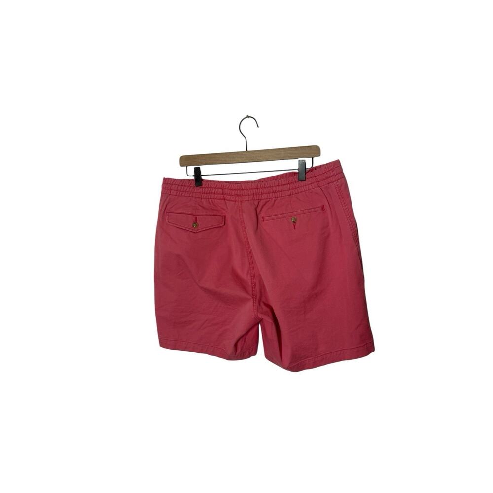 Polo Ralph Lauren Classic Fit 6" Shorts Men XL Pink Flat Front Stretch Casual - Picture 2 of 3